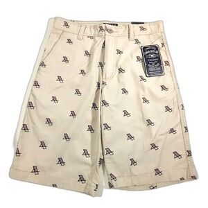 Trilogy Cargo Shorts Size 30 Regular Fit Cream Color New With Tags #D73